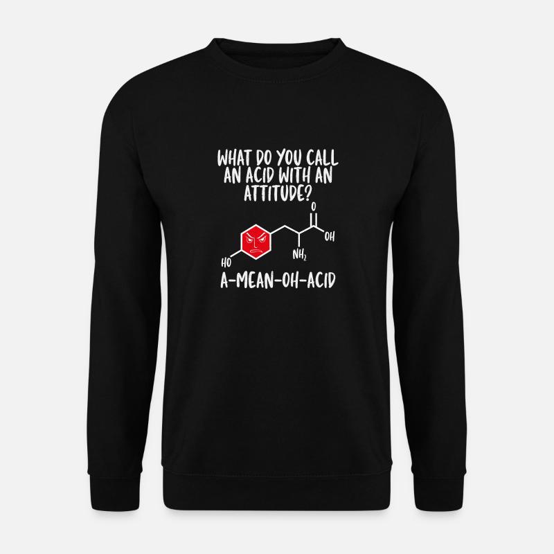 Acid with - Unisex Sweatshirt - black