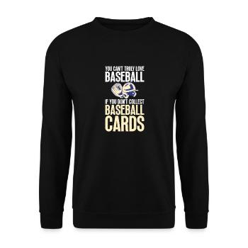 You do not collect - Unisex Sweatshirt - black - Front - Alina (178cm) & Michal (187cm)