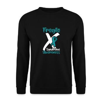 Fantastische Handschuhkunst Für Kämpfer - Fragiles - Unisex Pullover - Schwarz - Vorne - Alina (178cm) & Michal (187cm)