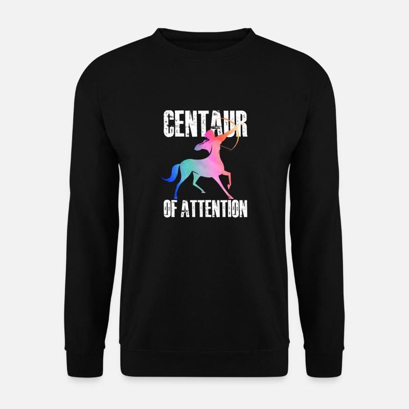 Centaure de l’attention | Mythologie grecque - Sweat-shirt Unisexe - noir