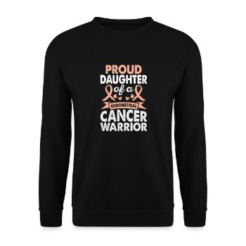 Daughter of - Unisex Sweatshirt - black - Front - Alina (178cm) & Michal (187cm)