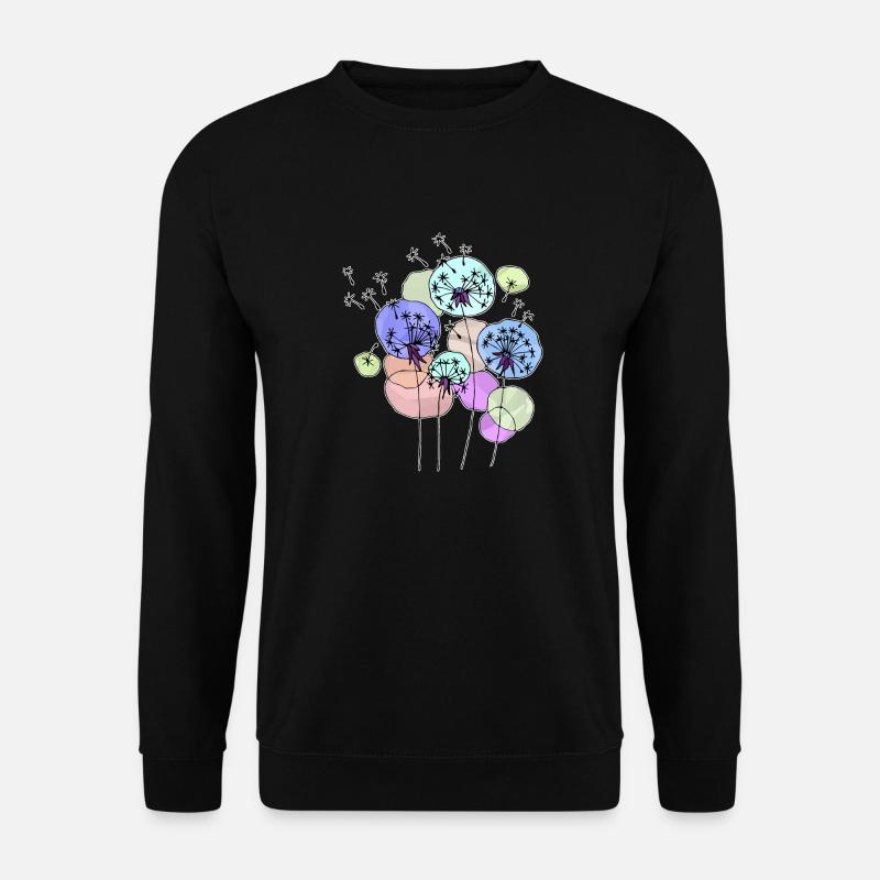 Pissenlits - Sweat-shirt Unisexe - noir