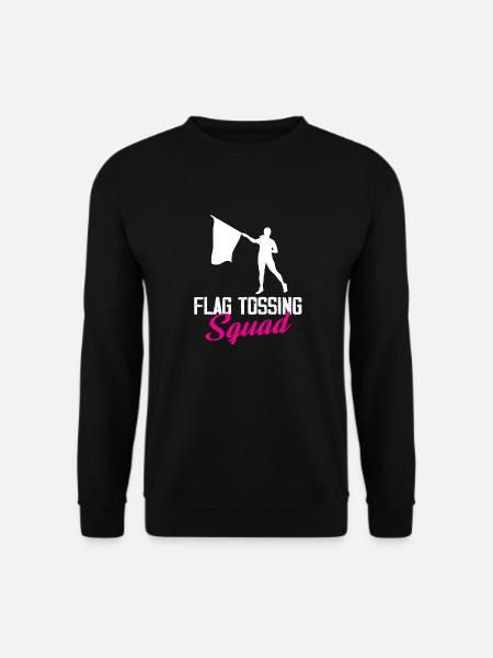 Flag tossing squad - Unisex Sweatshirt - black