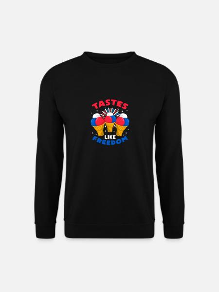 Goûte comme la liberté - Sweat-shirt Unisexe - noir