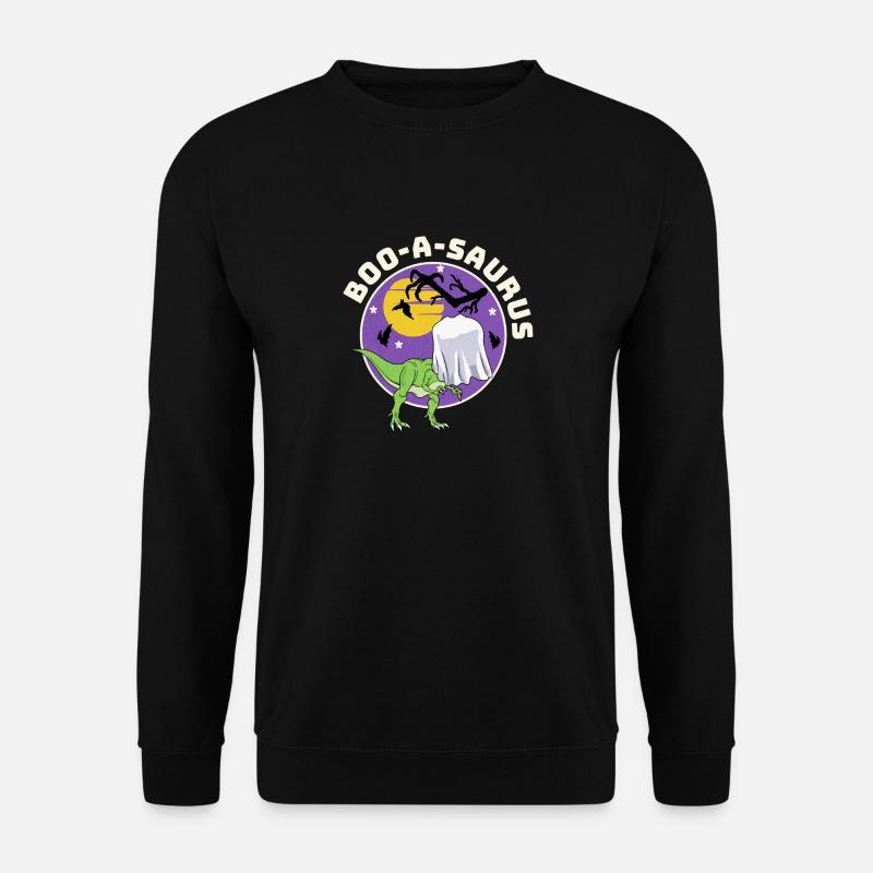 Boo-A-Saurus - Unisex Pullover - Schwarz
