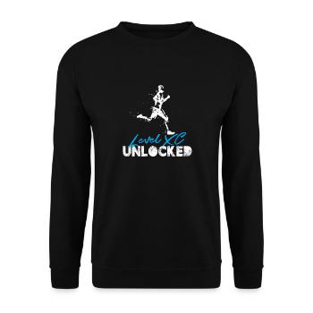 level xc unlocked Design for a cross country fan - Unisex Pullover - Schwarz - Vorne - Alina (178cm) & Michal (187cm)