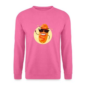 Cool corn dog - Unisex Sweatshirt - pink - Front