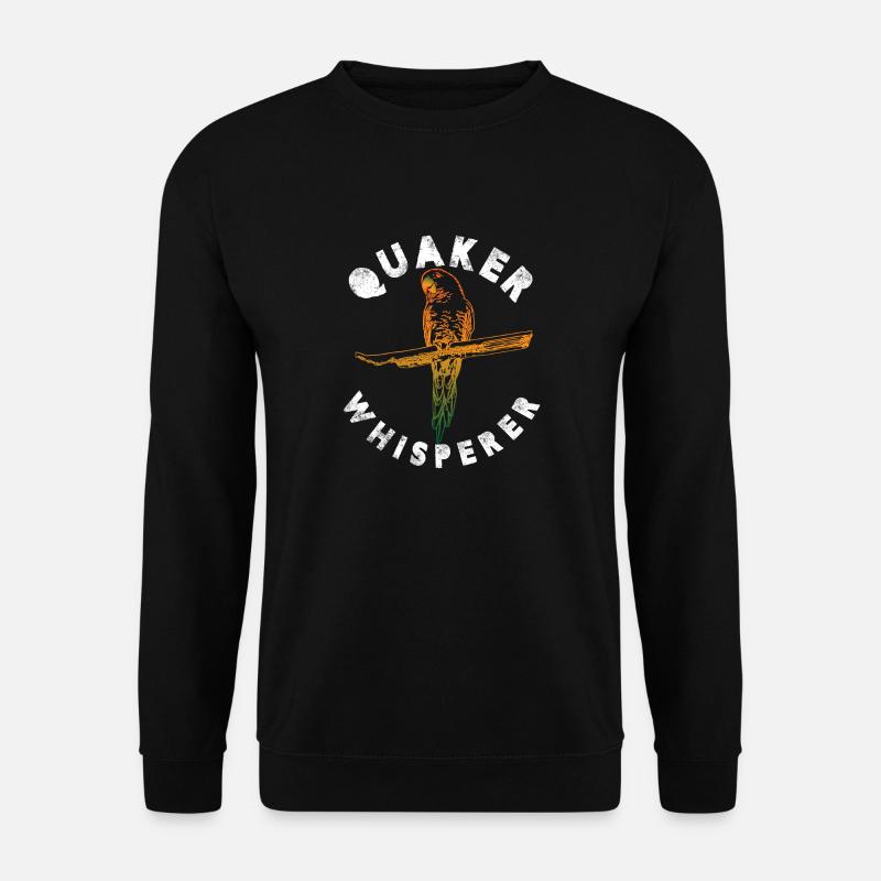 Quaker whisperer - Unisex Sweatshirt - black