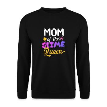 Maman de la reine Slime - Sweat-shirt Unisexe - noir - Devant - Alina (178cm) & Michal (187cm)