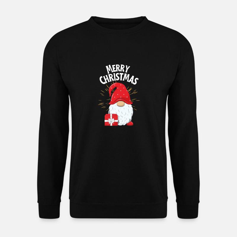 Merry Christmas Dwarf - Unisex Sweatshirt - black