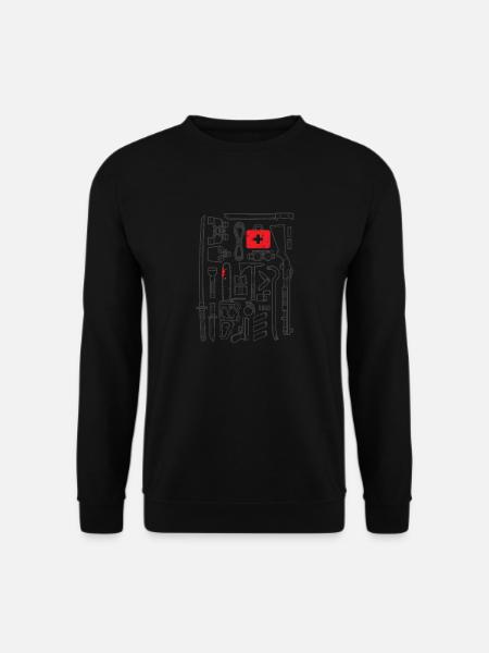 Zombie Apocalypse Zombie Hunter Apocalyptical - Unisex Sweatshirt - black
