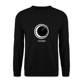 Sonnenfinsternis Erlebnis Himmel Sonne Astronomie - Unisex Pullover - Schwarz - Vorne - Alina (178cm) & Michal (187cm)