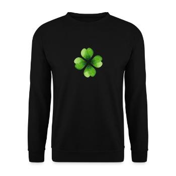 T-SHIRT PREMIUM DE LA SAINT-PATRICK, JOUR DE LA SAINT-PATRICK I - Sweat-shirt Unisexe - noir - Devant - Alina (178cm) & Michal (187cm)