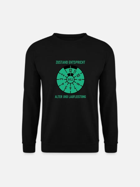 HU - Zustand entspricht Alter und Laufleistung - Unisex Pullover - Schwarz