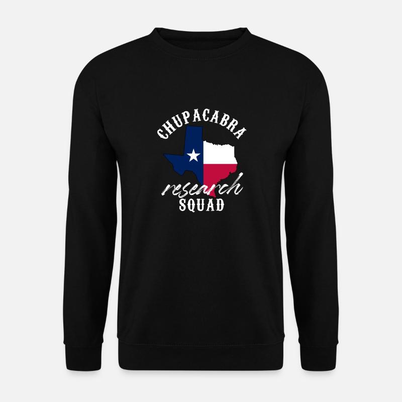 Chupacabra Research Squad Cache-cache Cryptide - Sweat-shirt Unisexe - noir