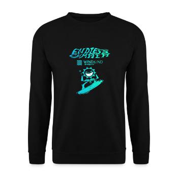 Endless Summer - Unisex Sweatshirt - black - Front - Alina (178cm) & Michal (187cm)