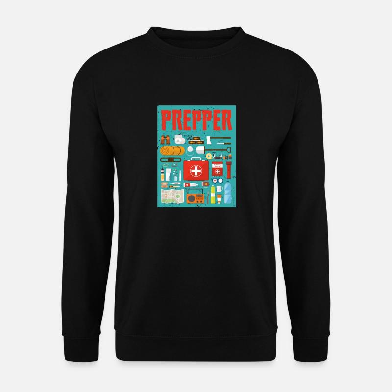 Doomsday Prepper Survivant de l’Apocalypse - Sweat-shirt Unisexe - noir