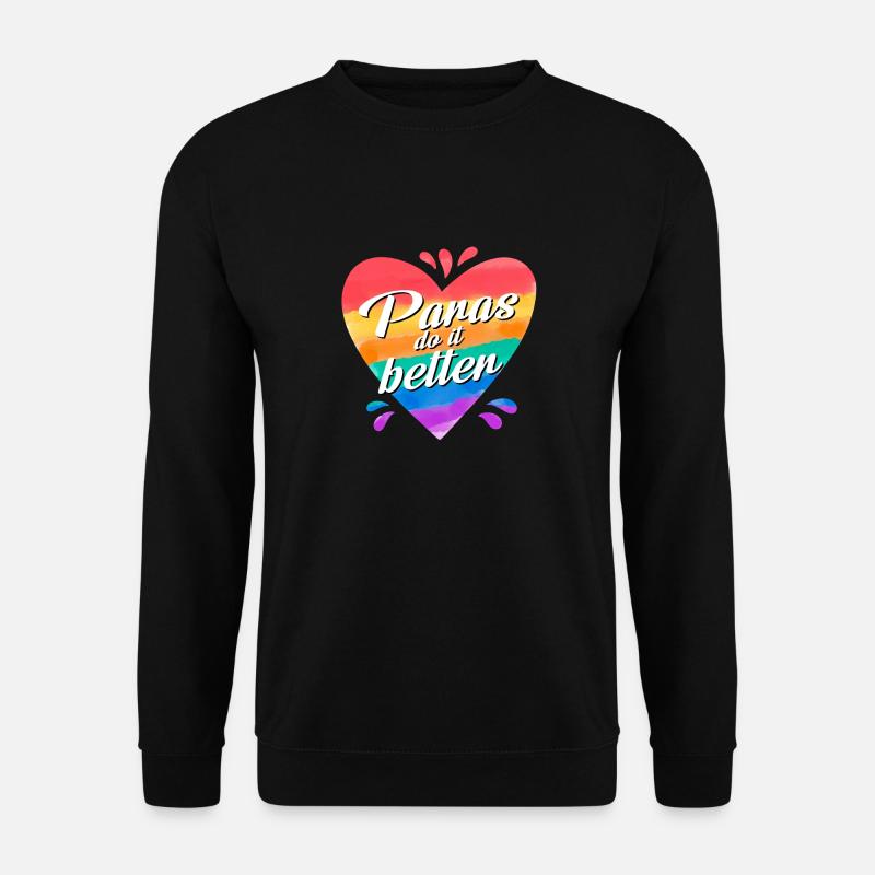 Paras do it better - Unisex Sweatshirt - black