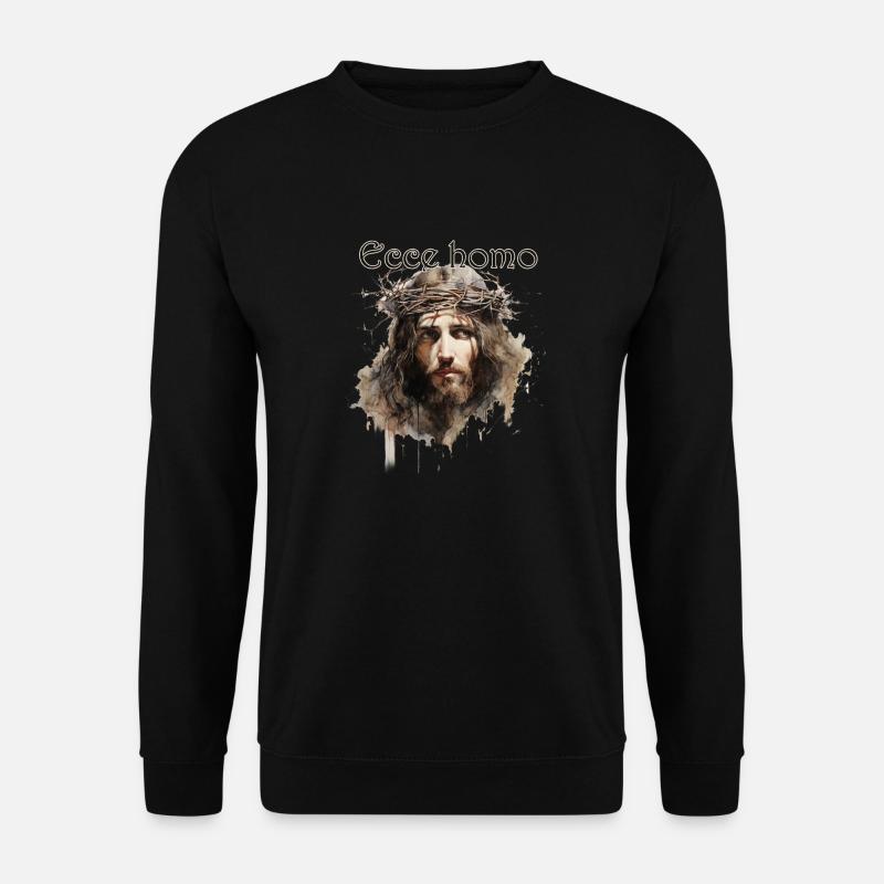 Ecce Homo - Unisex Sweatshirt - black