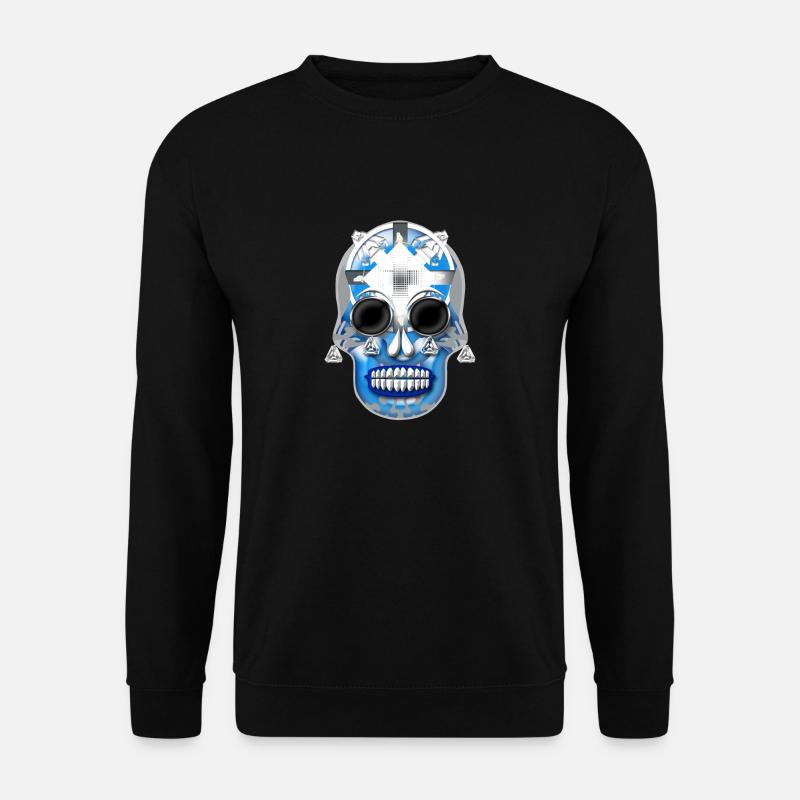 skull 2 - Unisex Sweatshirt - black