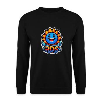 Sunny RDS logo - Unisex Sweatshirt - black - Front - Alina (178cm) & Michal (187cm)
