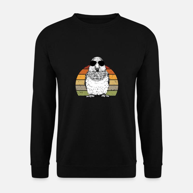 parrot Design for a enthusiast of parrots - Unisex Pullover - Schwarz