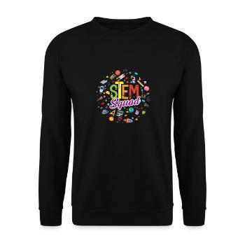 Stem Squad Special Education Sped Teacher - Unisex Sweatshirt - black - Front - Alina (178cm) & Michal (187cm)