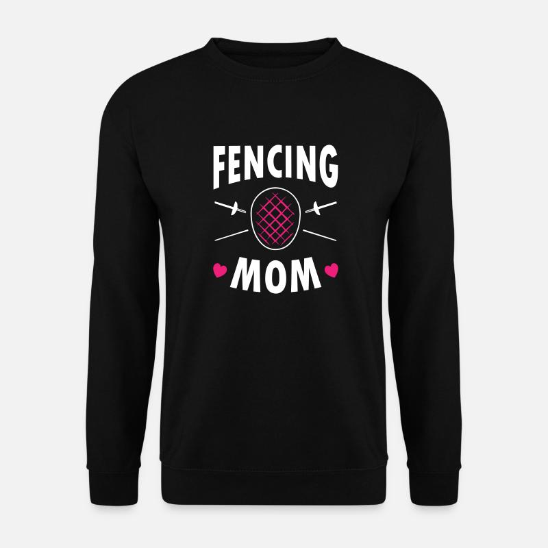 Fencing Mom - Unisex Pullover - Schwarz