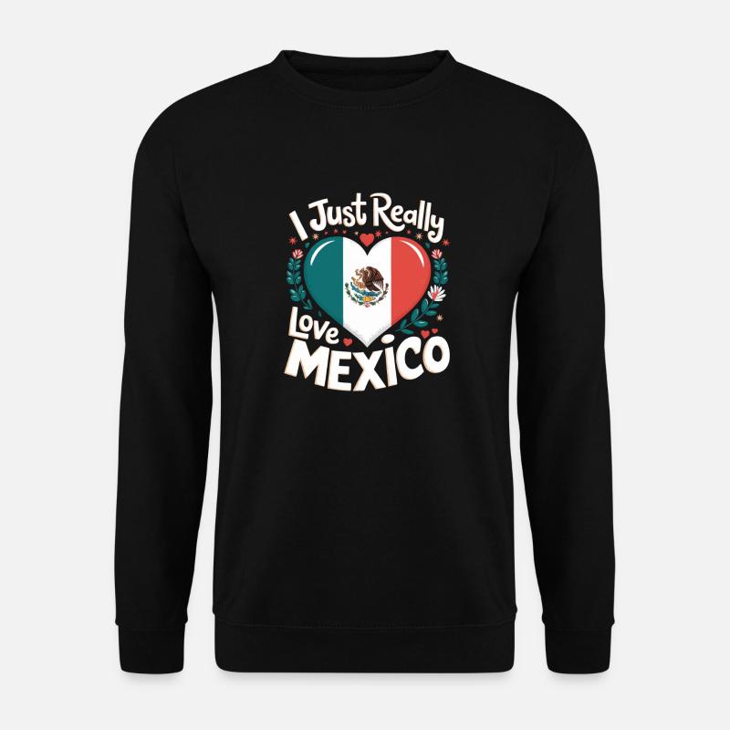 Mexique Mexique Mexicain Espagnol - Sweat-shirt Unisexe - noir