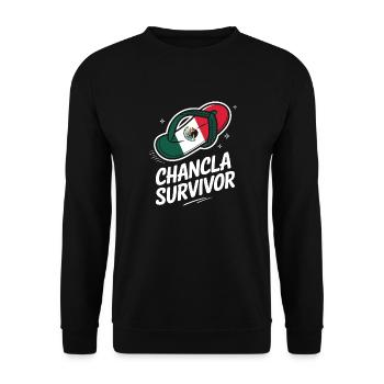 Mexico Mexico Mexican Spanish - Unisex Sweatshirt - black - Front - Alina (178cm) & Michal (187cm)