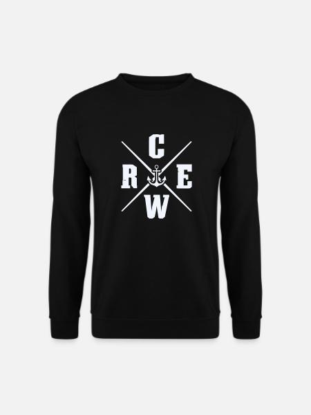 Ancre d’équipage - Sweat-shirt Unisexe - noir