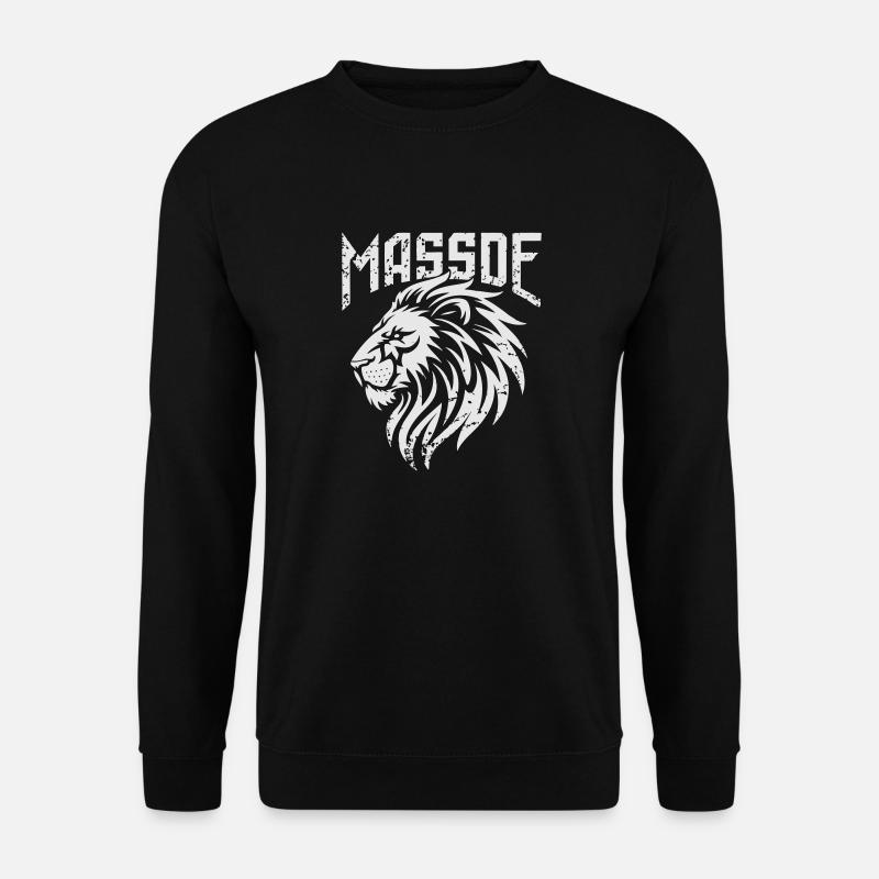 Frankenwaldshirts - Massde - Unisex Pullover - Schwarz