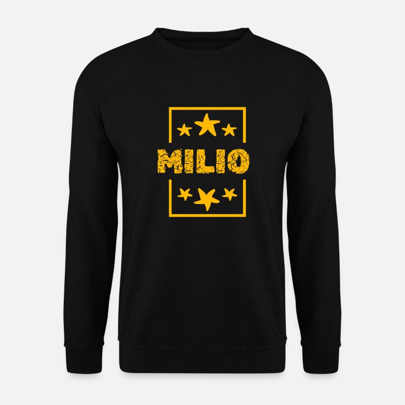 Milio - Sweat-shirt Unisexe - noir