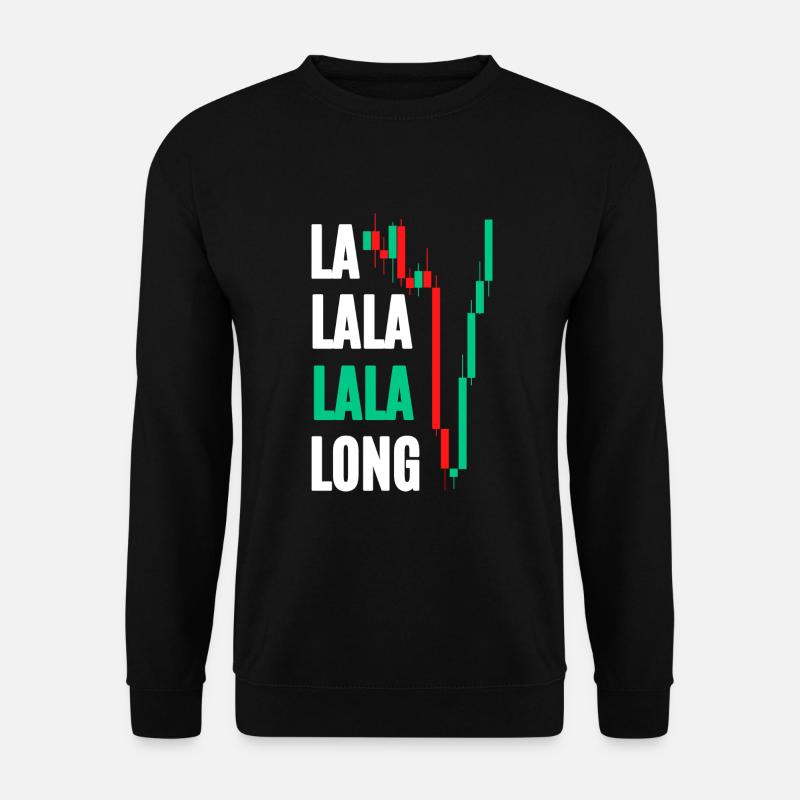 Long Trade - Unisex Sweatshirt - black