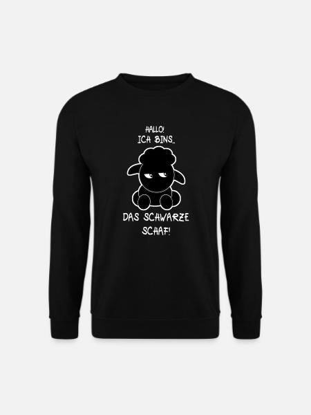 Das schwarze Schaf - Unisex Pullover - Schwarz