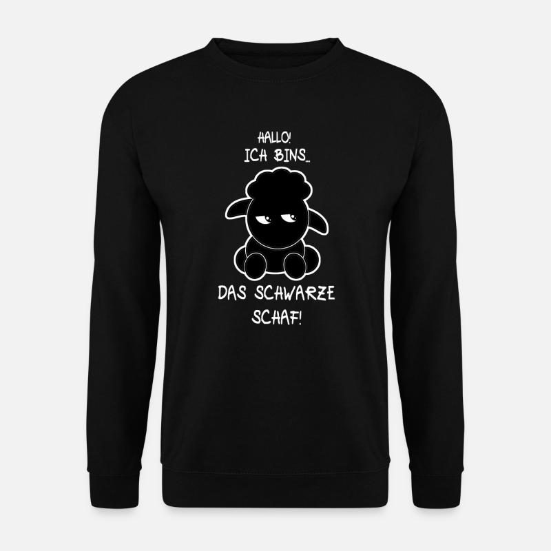 Das schwarze Schaf - Unisex Pullover - Schwarz