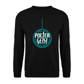 Poltergeist Disco Club - Unisex Sweatshirt - black - Front - Alina (178cm) & Michal (187cm)
