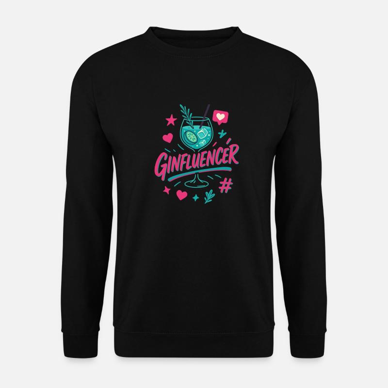 Ginfluencer - Unisex Pullover - Schwarz