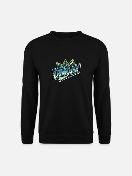 Donklife blue - Unisex Sweatshirt - black