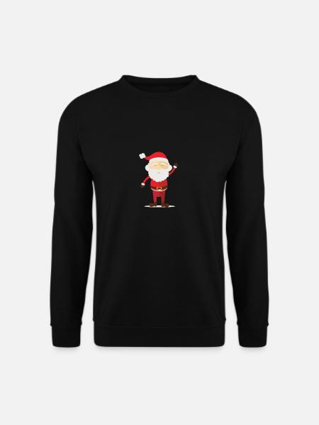 weihnachtsmann - Unisex Pullover - Schwarz