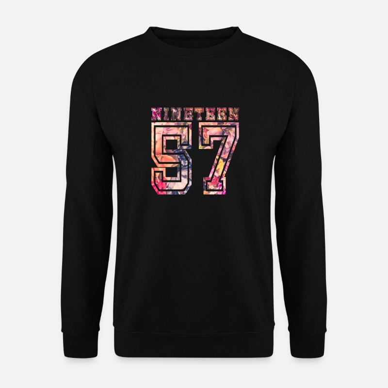 NINETEEN 1957 B - Unisex Sweatshirt - black