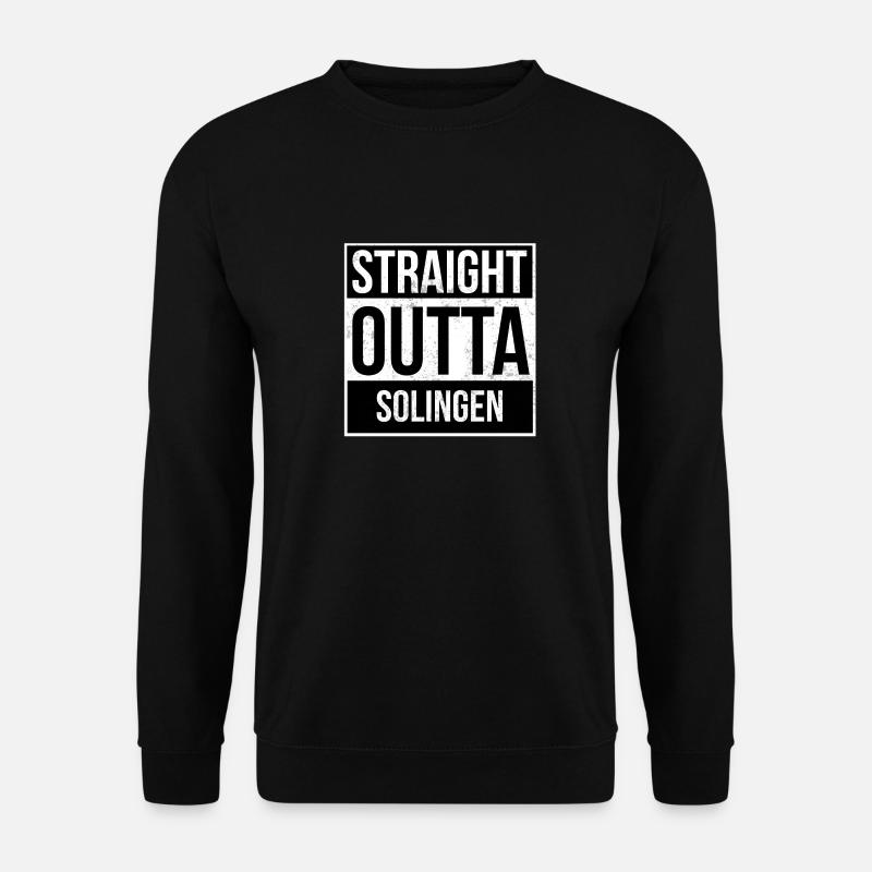 Straight Outta Solingen - Unisex Sweatshirt - black