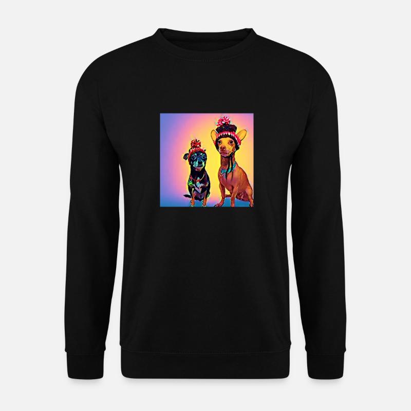 Pop-Art - Unisex Pullover - Schwarz