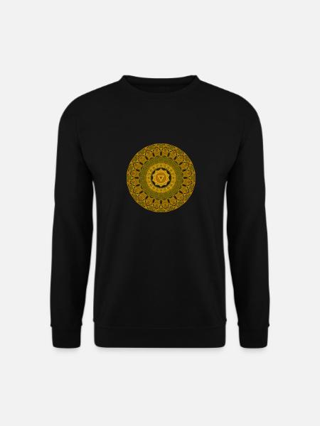 MANIPURA SOLAR PLEXUS CHAKRA - Unisex Sweatshirt - black