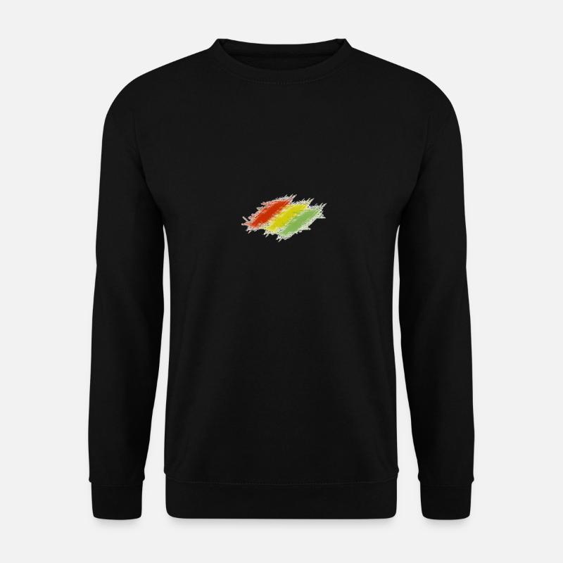 Rasta Scratches - Unisex Pullover - Schwarz
