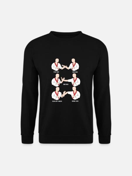 Wing Chun - Unisex Pullover - Schwarz