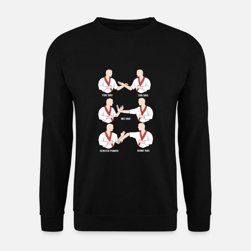 Wing Chun - Unisex Pullover - Schwarz