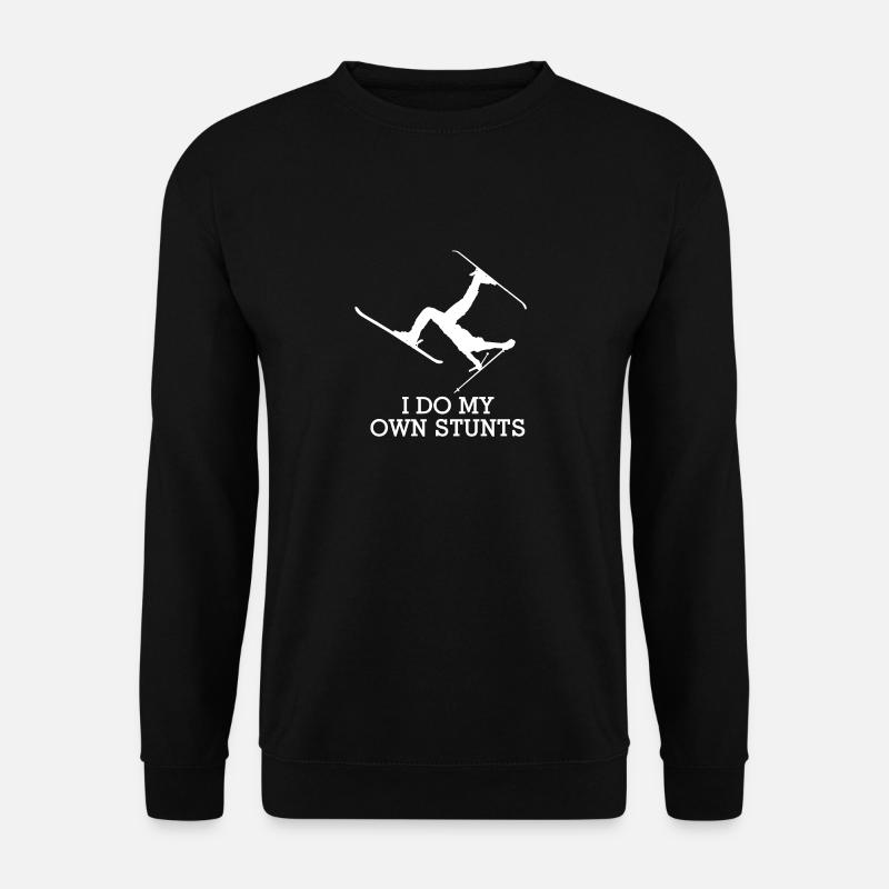 To ski - Unisex Sweatshirt - black