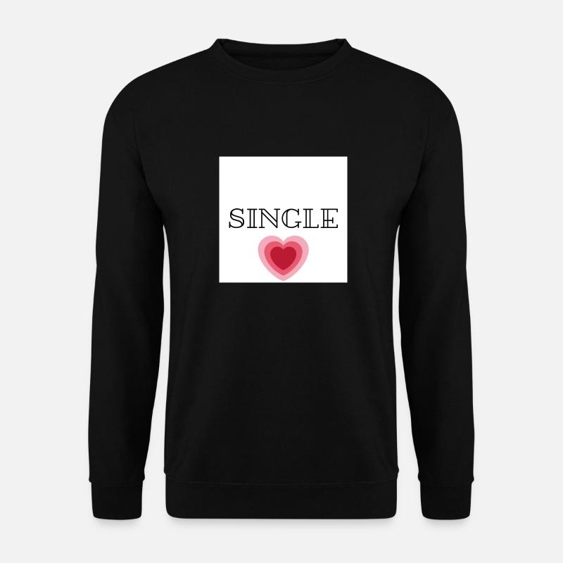Single - Unisex Sweatshirt - black