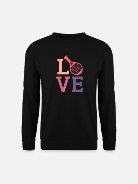 Padel Love Padeltennis Player Padel Tennis - Unisex Sweatshirt - black